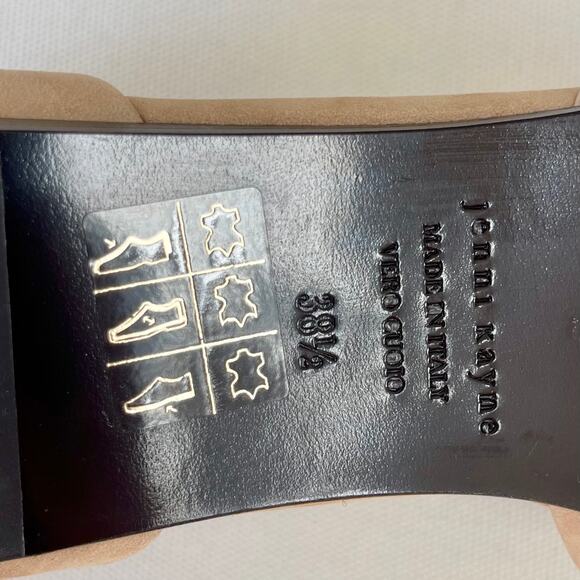 Jenni Kayne d'Orsay Pointed Toe Flats Napa Leather Natural Size 38.5 - Picture 14 of 14